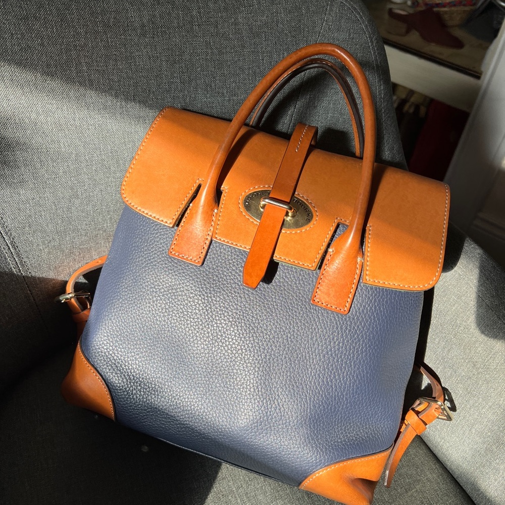 Leather Dooney & Bourke convertible satchel/backpack